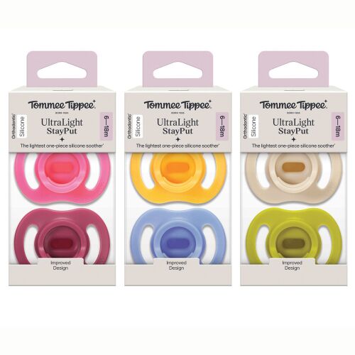 Tommee Tippee játszócumi Ultra Light 2 db 6-18 hó 136680269