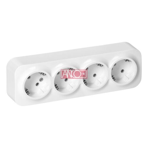 Falon kívüli 4-es földelt dugaszolóaljzat 136683889