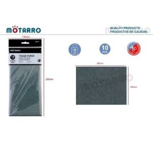 MÖTARRO Szürke Selyempapír - 50x66 cm, 10 db ajándékcsomagoláshoz 136693897 - Csomagolópapír