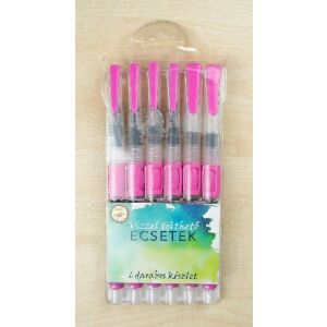 family ecset, vízzel tölthető, 6r, különböző fejekkel 136693932 - Iskolai ecset