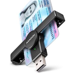 Axagon CRE-SMPA USB Smart Kártyaolvasó 136696828 - USB kártyaolvasó