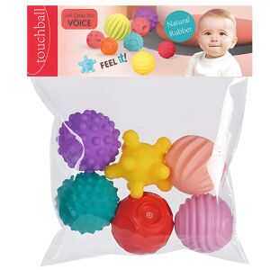 Touchball Tapintás fejlesztő 6db-os labda szett 136702451 - Fejlesztő játék babáknak