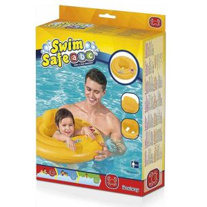 Bestway Swim Safe bébi beleülős sárga úszógumi 69cm 136704347 - Bébi úszógumi
