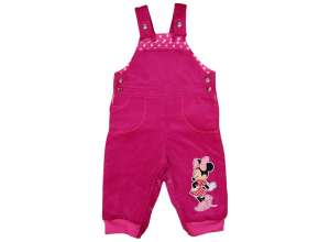 Disney kord Kertésznadrág - Minnie Mouse #rózsaszín - 74-es méret 30479807 Gyerek nadrágok, leggingsek - Pamut
