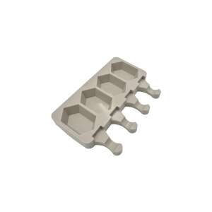 Jégkrém készítő szilikon forma 4 adagos - hatszög