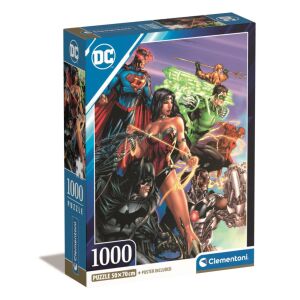 Clementoni Az Igazság Ligája DC Power 1000 db-os puzzle 136713982 - Clementoni