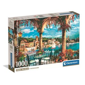 Clementoni - Comói-tó, Olaszország - 1000 darabos puzzle 136716034 - Clementoni