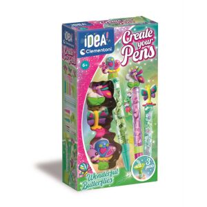 Clementoni Színes Pillangós Tollkészítő Készlet - Kreatív Játék 136716499 - Clementoni