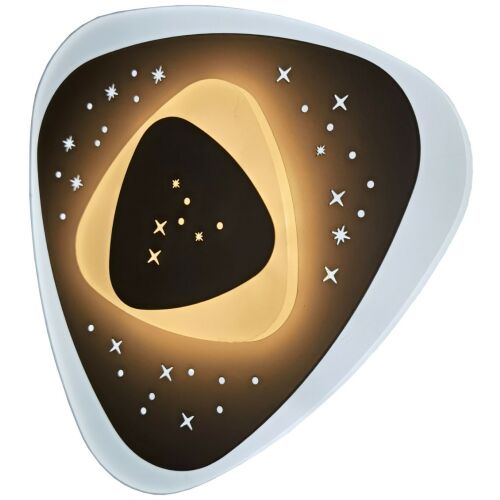 Avide Yvette Mini LED Design Oyster Wand- oder Deckenleuchte, beleuchtet