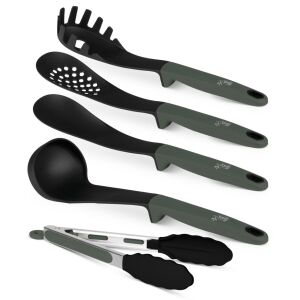 Berlinger Haus BH 6341 matt green kitchen utensil set, 5 pieces 140634577 - Kitchen tool