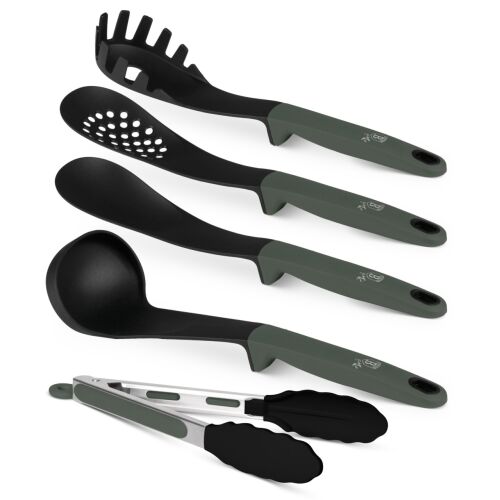 Berlinger Haus BH 6341 matt green kitchen utensil set, 5 pieces 140634577
