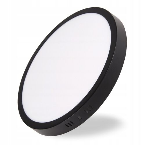 LED-Deckenleuchte Proma 0775-LVT, rund, 24W, 1920lm, neutrales Licht, IP20, weiß+schwarz, Masterled 136720798