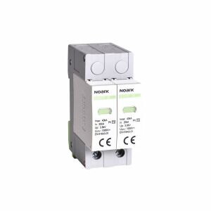 Descarcator pentru sisteme fotovoltaice, 2P, max 1000V, Noark 136720904 - Protectori de supratensiune