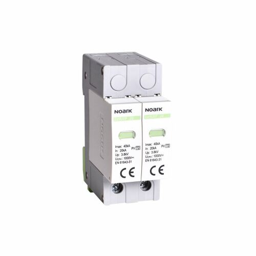 Descarcator pentru sisteme fotovoltaice, 2P, max 1000V, Noark 136720904