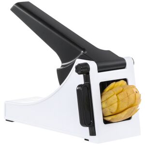 Izibizi PS-321B burgonyaprés, rozsdamentes acél, gumivégek, BPA-mentes, fehér/fekete 136723475 - Krumplinyomó & Krumplitörő