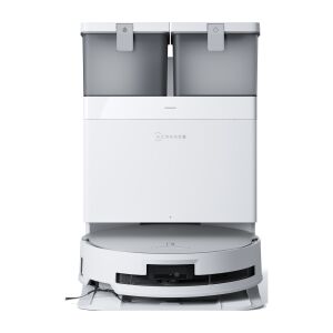 Robot de aspirare Ecovacs DEEBOT X8 OMNI, 18000Pa, baterie Li-Ion 6400mAh, capacitatea rezervorului de apa 110ml, capacitatea cosului de praf 220ml, capacitate rezervor statie pentru apa murd