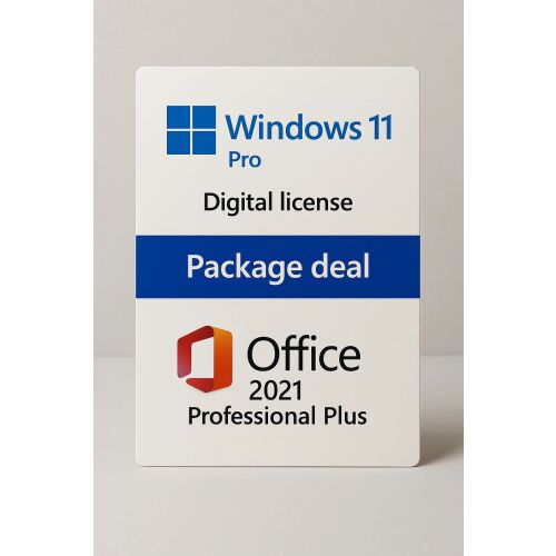 Microsoft Windows 11 Pro + Microsoft Office 2021 Pro Plus
