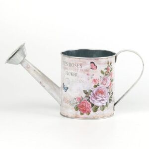 Bádog kanna, rózsa minta, 30 x 12,5 cm (080905) 136738848 - Öntözőkanna