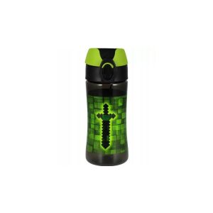 Pixel műanyag kulacs - zöld 450 ml (558663) 136741951 - Starpak