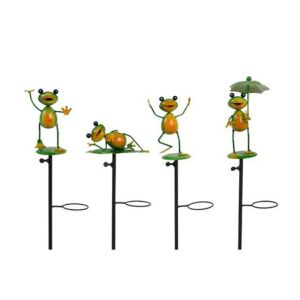 Esőszintmérő - béka figura, 127 cm magas 136743619 - Csapadékmérő