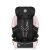 Lionelo Levi FIX I-Size gyerekülés (76-150 cm) - Pink Baby, elölnézet