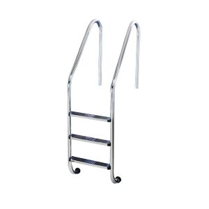 Medence Létra, nagy ívű 3 fokos AISI304 136745511 - Medence és strandjáték