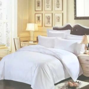 Sima fehér pamutos 3 részes ágyneműhuzat 136745538 - Ágynemű - ifjúsági és felnőtt