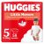 Pachet scutece Huggies Little Movers mărimea 5, 11-25kg, 58 bucăți