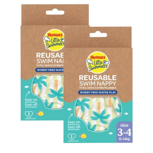 Huggies Little Swimmers mosható Úszópelenka 11-14kg Midi 3-4 - Tropical Trees (2db) 136750551