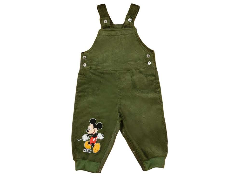 Disney kord Kertésznadrág - Mickey Mouse - zöld