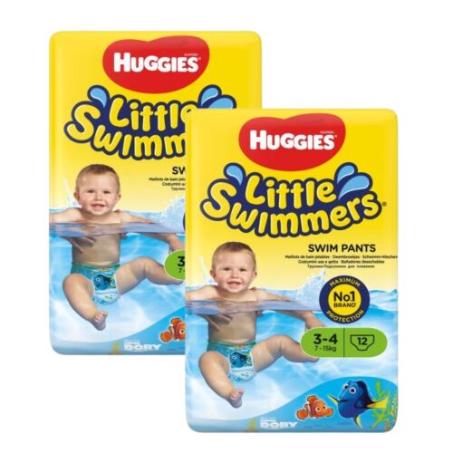 Huggies Little Swimmers Swim Diapers Size 3-4 (7-15kg) 24 Count Package