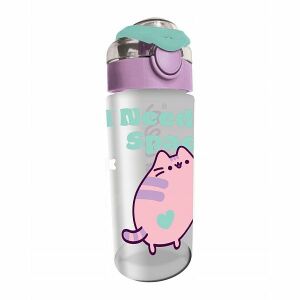 Pusheen Cat műanyag kulacs 500 ml-es - Violet 136753149 - St. Majewski