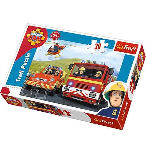 Trefl: Sam, a tűzoltó Puzzle 30db 30491608