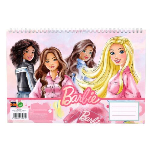 Barbie Paints A/4 spirál vázlatfüzet, 30 lapos 136771331