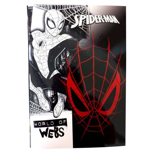 Pókember World of Webs B/5 vonalas füzet 40 lapos 136771423