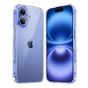 Ugreen iPhone 16 Plus átlátszó tok iPhone 16 Plus telefonon, telefonvédő - Ugreen