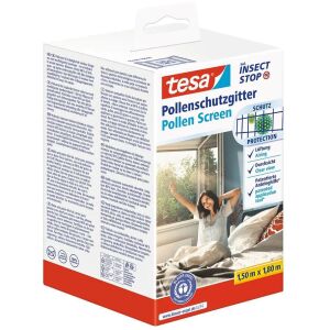 tesa 55296-00000-00 Pollenschutzgitter (B x H) 1500 mm x 1800 mm Anthrazit 1 St. (55296-00000-00) 136773252 - Innenarchitektur