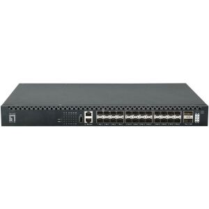 Przełącznik LevelOne 26x GE XQS-3126 2x40/100GbE 19" 185W 24xPoE 136773764 - Przełącznik