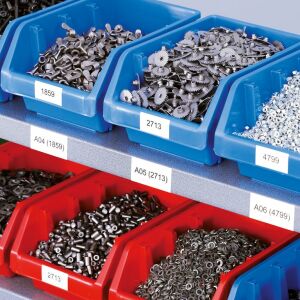 HERMA Etik. strapazierf. A4 weiß 97x42,3 mm Folie 300 St. (4692) (4692) 144955812 - Schreibwaren für das Büro