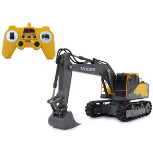 Jamara Volvo EC160E ferngesteuerter Bagger 1:26 Maßstab - Gelb - Jamara Ferngesteuertes Fahrzeug