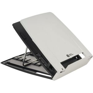 Podstawka pod laptopa BakkerElkhuizen Ergo-Q 330 Circular Czarny, Szary 43,2 cm (17") (BNEQ330C) 136774029 - Podstawka pod laptopa