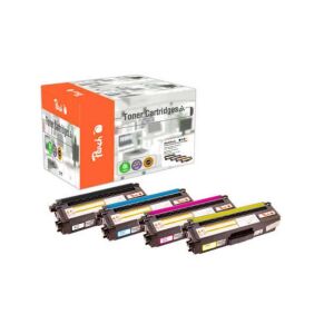 Peach 112061 cartuș toner 4 buc. Compatibil Negru, Cyan, Magenta, Galben (PT783) 136774048 - Peach