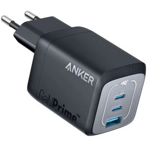 Anker 735 Prime 67W USB-C/USB-A Зарядно, Черен - Зарядно устройство за телефон