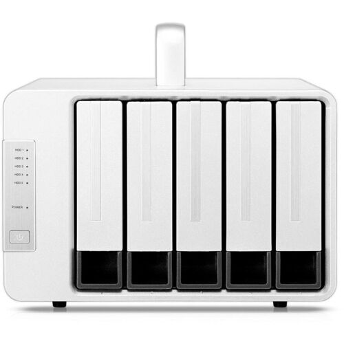 TerraMaster D5 Thunderbolt 3 5-rekeszes NAS Ház, Asztali, Szürke