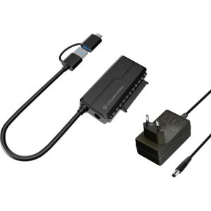 Conceptronic ABBY21B adapter złącza USB Type-A SATA 22-pin Czarny (ABBY21B) 136774517 - Konwerter IDE i SATA