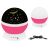 Retoo 360° rotating star projector night light pink with USB