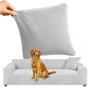 Ruhhy állítható kanapéhuzat 190–230 cm, világosszürke