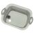 Foldable 4-in-1 silicone washing bowl with 5.5 l drain and cutting board 136781797