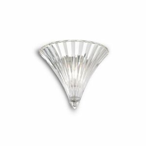 Aplica Santa 013060, 1x E14, transparenta, IP20, Ideal Lux 136782532 - Aplice perete