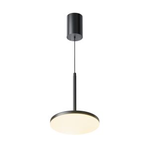 Pendul LED Plato P076PL-L12W3K-B, 12W, 700lm, teplé svetlo, IP20, čierna+biela, Maytoni 136782610 - Lampy&osvetlenie